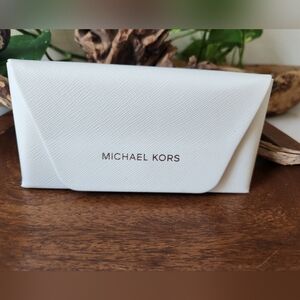 Michael Kors White Sunglasses Case